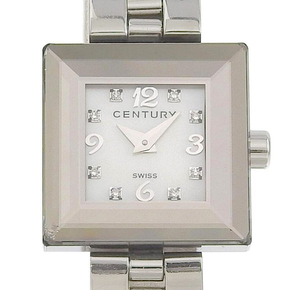 CENTURY 8P diamond jolly joker Watches Silver/White main image 7